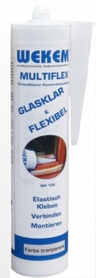 Wekem MS-Polymer Kleb- und Dichtstoff Multiflex clear 290 ml
