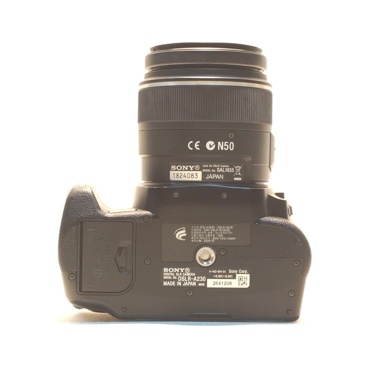 Excellent!!]Sony Alpha a230 10.2MP DSLR camera w/SAL 18-55mm A/F