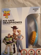 TOY STORY 4 Headphones Kid Safe Adjustable Over-the-Ear Volume Limiting