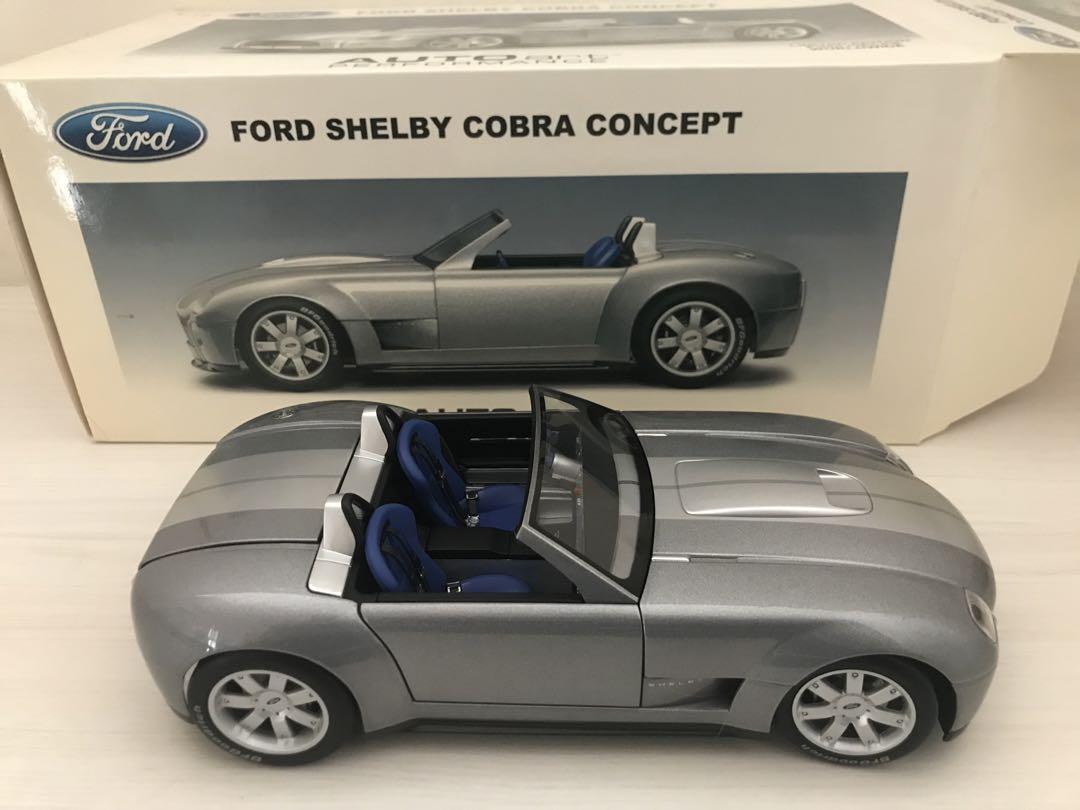 1/18 オートアート Autoart フォードシェルビーコブラ AUTOart 1/18 model car Ford Shelby Cobra Concept 2004 Silver