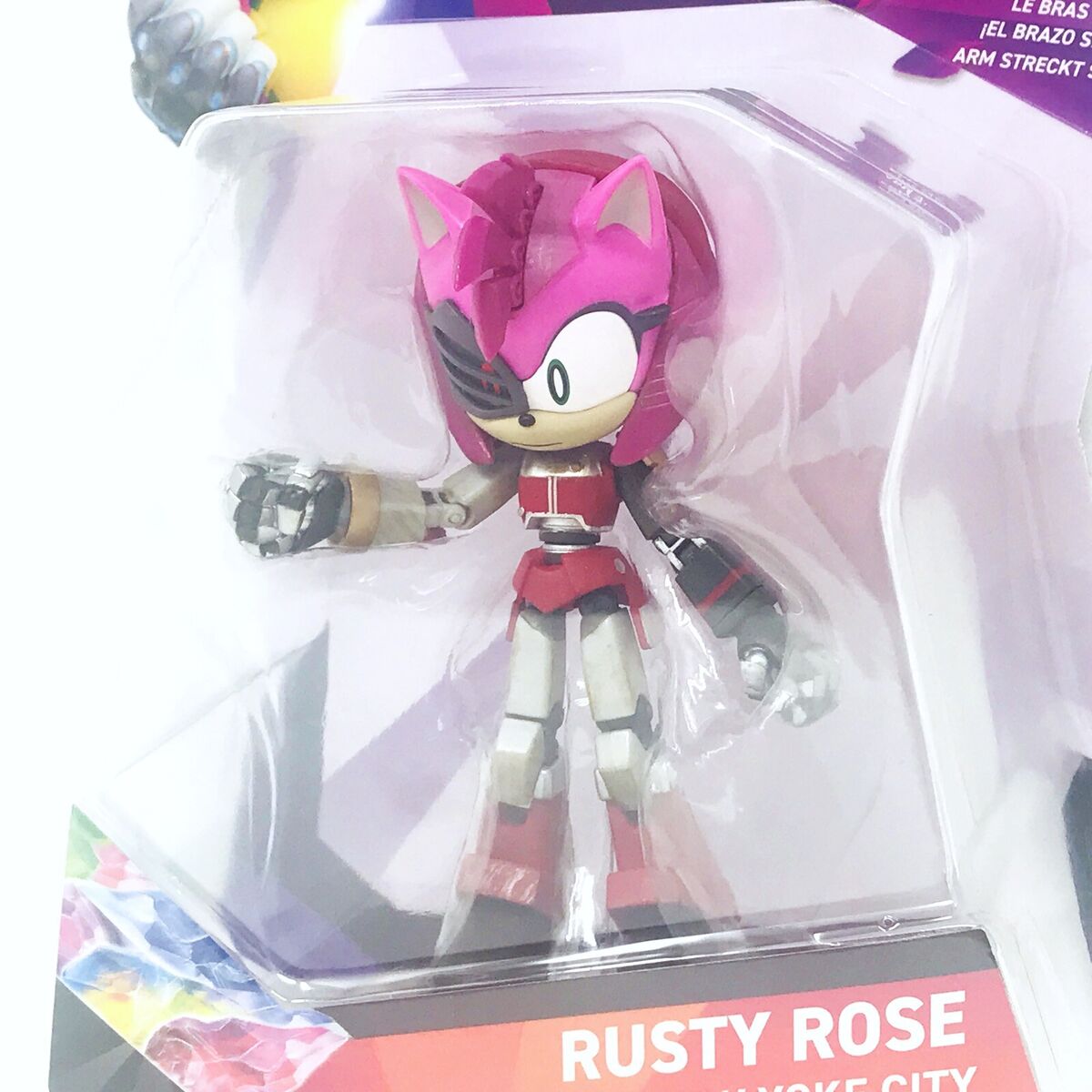 Sonic Prime 5 Articulated Action Figure - Rusty Rose Yoke City