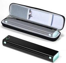 Portable Printer Wireless for Travel M08F Wireless,Inkless Mobile Printer-1 Case