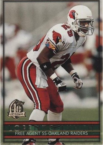 Lorenzo Lynch #313 1996 Topps Oakland Raiders Football Card NFL NM