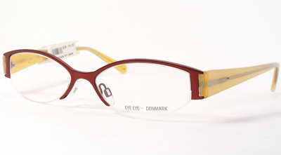Eye Eye Denmark Z453B 105 Rusty Red UNIQUE RARE EYEGLASSES GLASSES 54-15-145mm