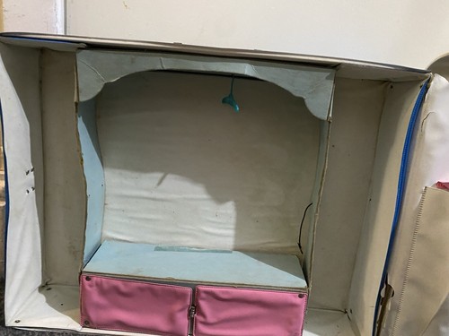 Vintage Barbie Doll Carry Case 1968 World of Barbie Double Doll Wardrobe Toy - Picture 17 of 22