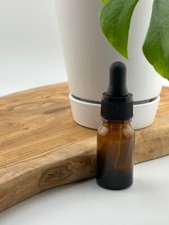 144 Pcs 1/2 oz 15ml AMBER Boston Round Glass Bottles with Standard Dropper