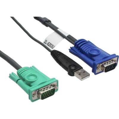 ATEN 2L-5202U KVM Kabelsatz, VGA, USB, Länge 1,8m