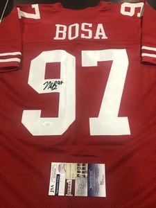 nick bosa stitched jersey