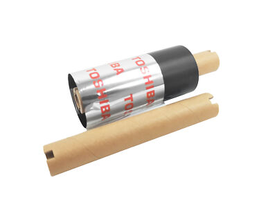 Thermotransfer Farbband Toshiba BEV10055AW6F BEV10055AW3 Schwarz 55mm x 100m