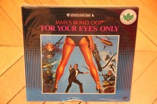 For Your Eyes Only 1981 Laserdisc LD NTSC JAPAN OBI  James Bond
