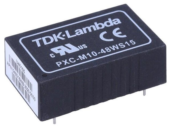 PXC-M10-48WS15 Wandler: Dc/Dc 10W Ueing: 18-75V 15VDC Iausg: 670Ma DIP24 14G Tdk-image