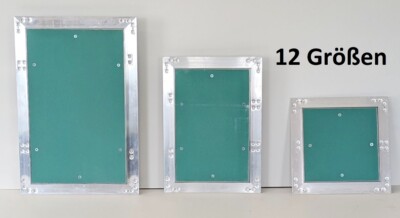 Ausw. Revisionsklappen Gipskarton Aluminium Rahmen Wartungsklappe Revisionstüre