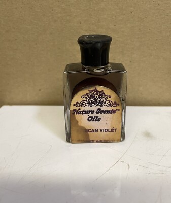 Olfactory Corp African Violet Essential Oil, Vintage/new Unused 1975 1/2 Oz 