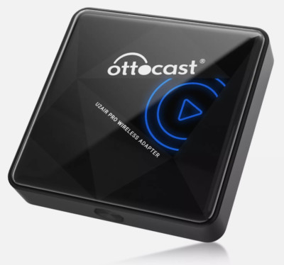 Ottocast U2-AIR Pro Wireless CarPlay Adapter for Wired Carplay 15s Fast Connect
