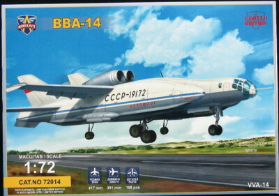 Modelsvit Models 1/72 BARTINI BERIEV VVA-14 AMPHIBIA Soviet VTOL Amphibian