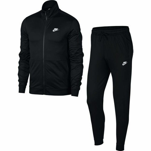 NIKE NSW CE TRACKSUIT, BLACK/WHITE 