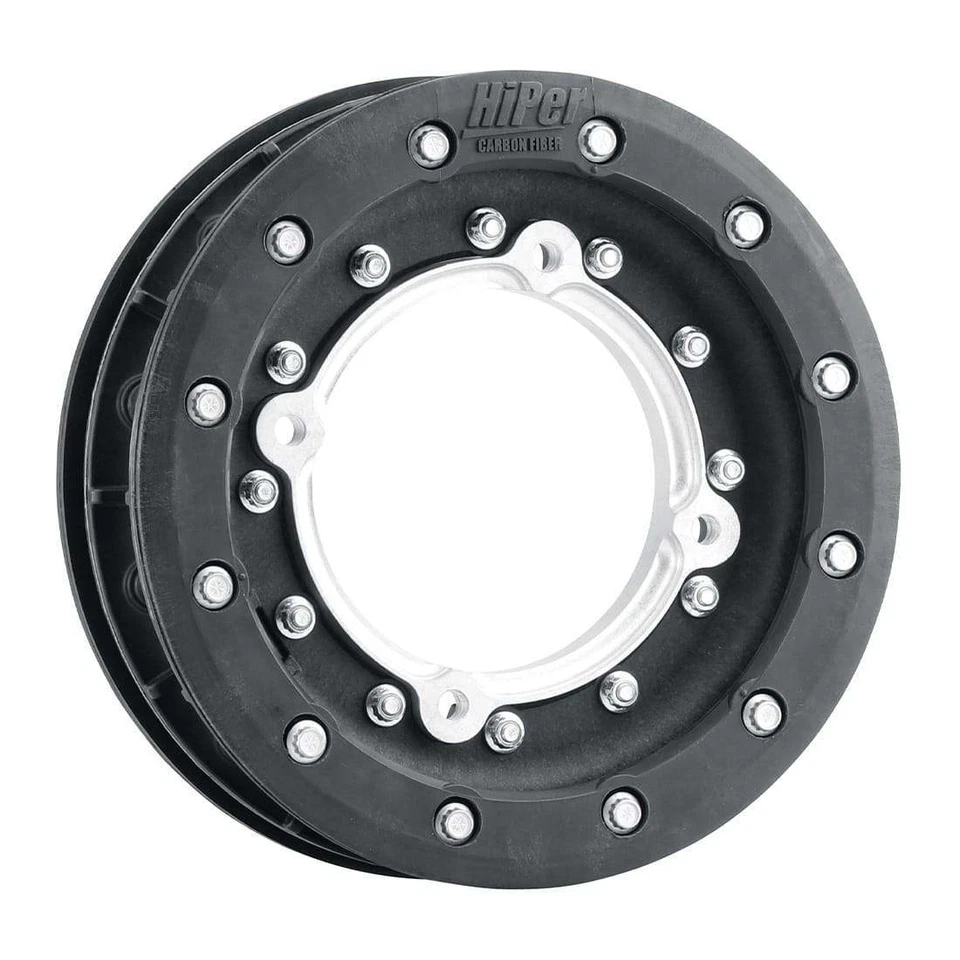 HiPer ATV TECH 3 Front Black 10x2 1BS 4x156 Double Beadlock - 1020-YPF-DBL-BK - Image 2 of 2