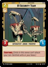 B1 Security Team - Foil #207/257 Star Wars Unlimited Twilight of the Republic