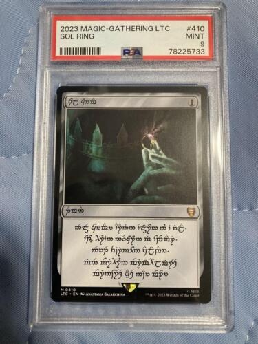 English Version Sol Ring/Sol Ring Human Psa9 - Picture 1 of 2