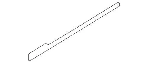 Genuine Land-Rover Side Molding LR110270