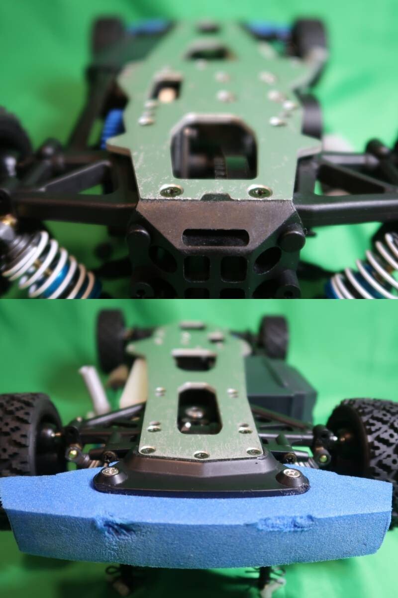 Kyosho GP RC Chassis V-One S with Servo OP Parts 31241/NES-507 F/S