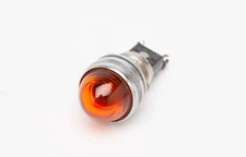 DRAKE  1" Lens Indicator Light  - Amber Glass - 75W 125V - NOS  - 2 Available