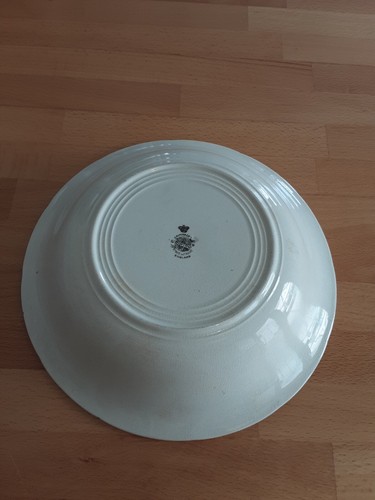 WW1 Bruce Bairnsfather- Rare Large Fruit Bowl with Scalloped Edge - Picture 4 of 5
