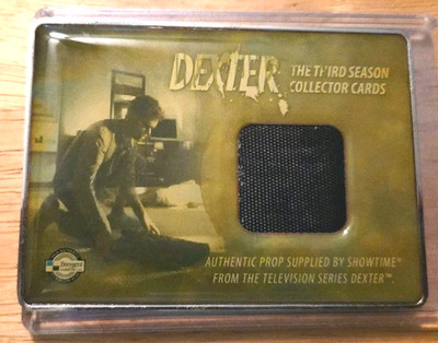2010 Dexter The Third Season 3 Breygent Tool Bag Metallogloss Prop card SDCC