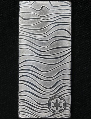 2023 Niue 1 Ounce Silver $2 Star Wars: The Mandalorian Beskar Bar 99.9%