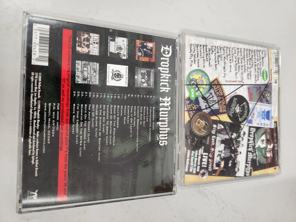 Dropkick Murphys компакт-диск лот(2) Live On St Patricks Day, коллекция синглов - Изображение 2 из 4