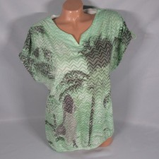 *Damen /  Shirt   gr  40 Glitzer Gummizug