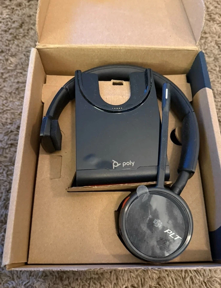 Plantronics 4210UC 218770-01 Voyager 4210 UC Wireless Headset Excellent Conditio - Image 2 of 3