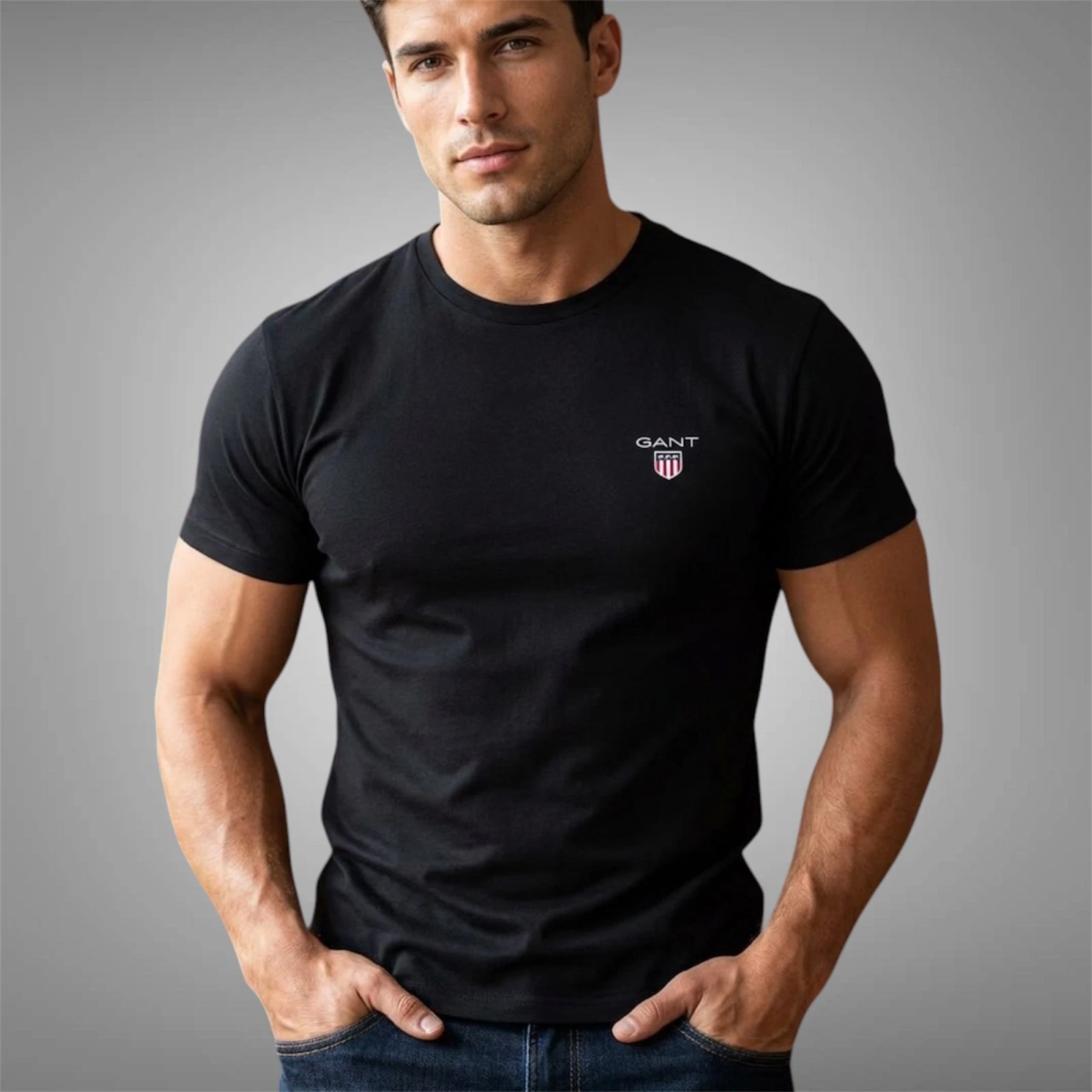 GANT Mens Casual T-Shirt Short Sleeve Shield Logo🛡️Regular Fit Cotton Tee S-XXL
Opens in a new wind