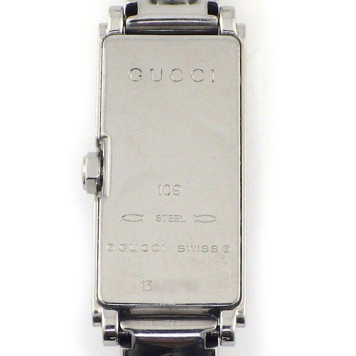 Gucci 109 Rectangular Bangle Watch Womens Quartz … - image 4