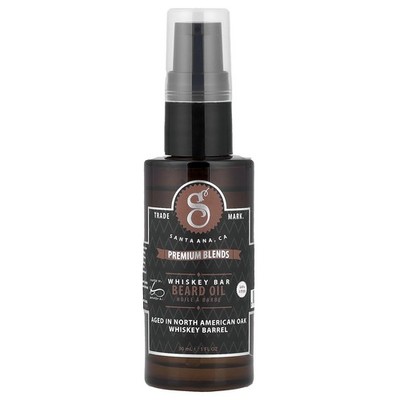 Premium Blends Beard Oil, Whiskey Bar, 1 fl oz (30 ml)