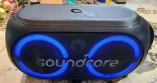 Soundcore Rave Party 2 Portable Speaker Model A3399A Used Tested Works