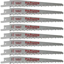 6-Inch Wood Cutting & Pruning Saw Blades for 8-Pack, Black 