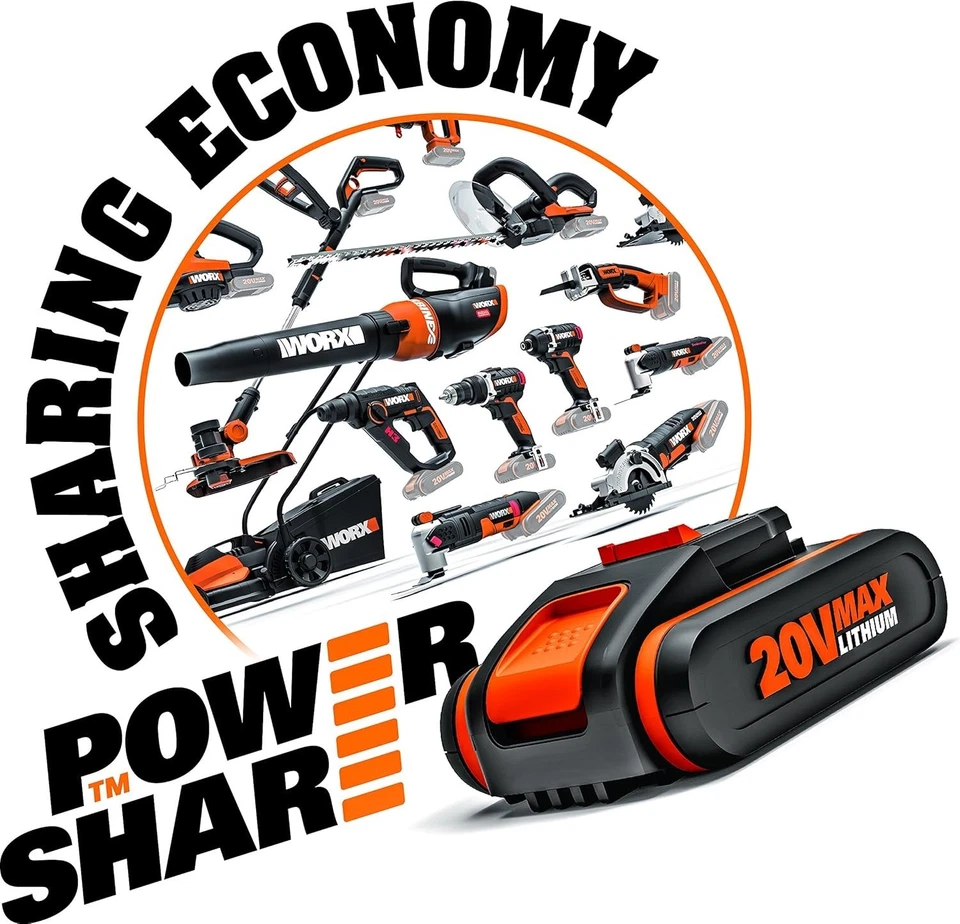 WORX JAWSAW PowerShare Cordless 20V Saw WG329E.9 --Brand New-- Very Rare - Image 4 of 4