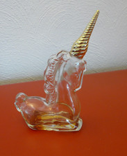Vintage Avon Charisma Unicorn Bottle 