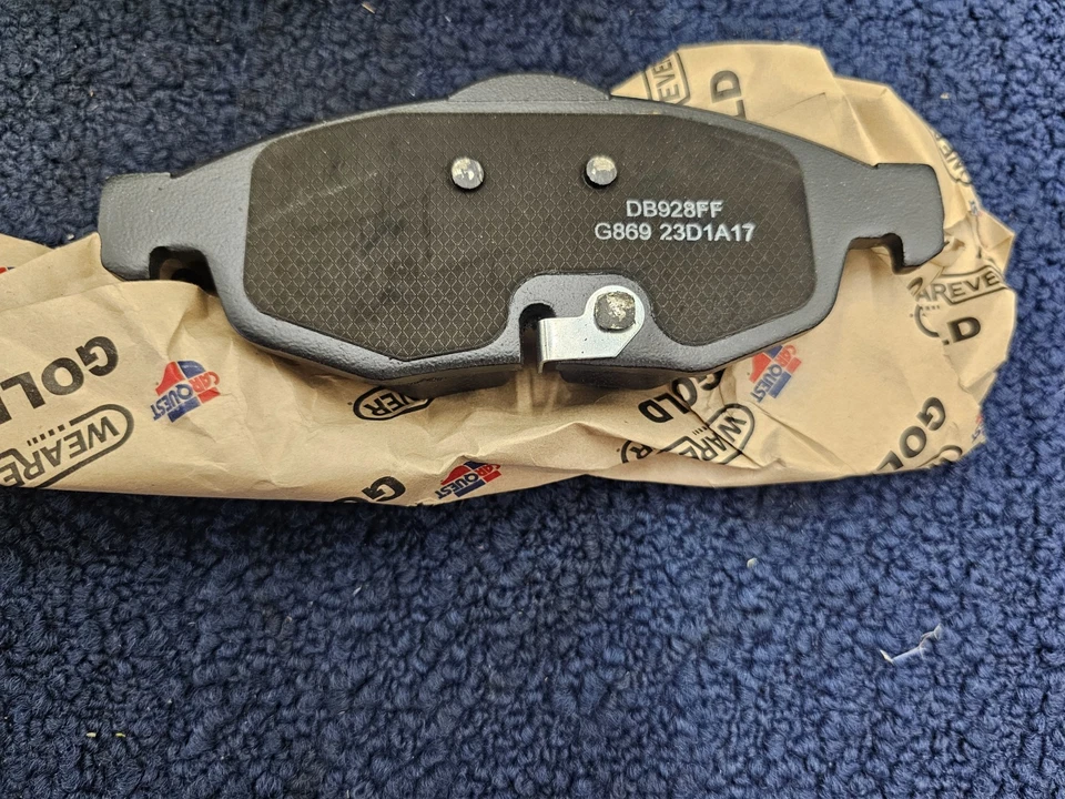 Pastilla de freno delantera GNAD869 Gold Premium para Chrysler Dodge Sebring Stratus 01-06 Foto 3 de 4