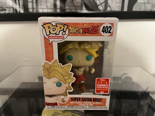 Funko Pop! Dragon Ball Z SUPER SAIYAN BROLY #402 SDCC 2018 Summer Convention Ex.