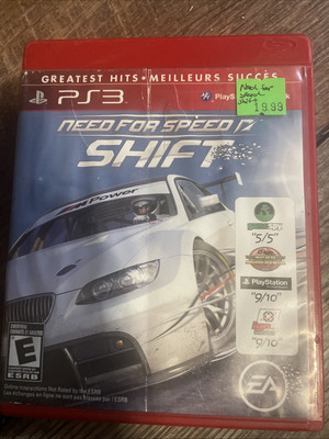 Need for Speed: Shift (Sony PlayStation 3, 2009)