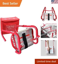 Quick Deploy Retractable Ladder, Slip-Resistant