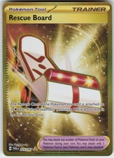 Rescue Board 225/167 Hyper Rare Twilight Masquerade Pokemon Holo Near Mint