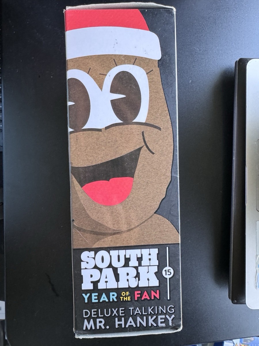 Deluxe Talking Mr. Hankey Christmas Poo Toy South Park 15 **RARE
