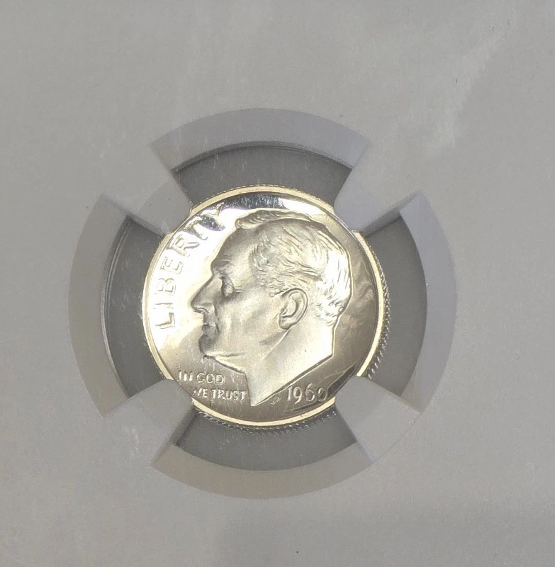 1960 NGC Proof 67* Roosevelt Dime - Image 3 of 4