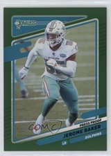 2021 Panini Donruss Press Proof Green Jerome Baker #67 18vn