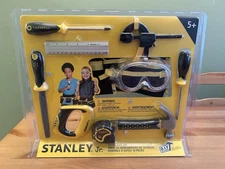 Stanley Jr. Junior 10 Piece Pcs Tool Set / Real Tools for Kids, Brand New Sealed