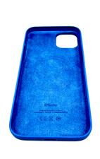 Apple iPhone 15 Plus Silicone Case with MagSafe Winter Blue Open Box