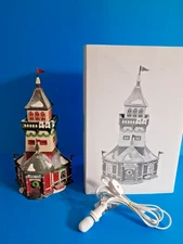 SANTA'S LOOKOUT TOWER HERITAGE VILLAGE DEPARTMENT 56 RETIRED 1993 VINTAGE W Box